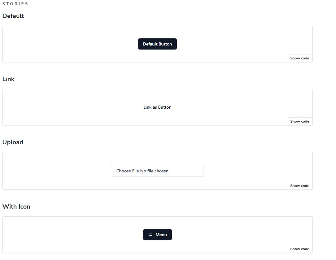 Stories section